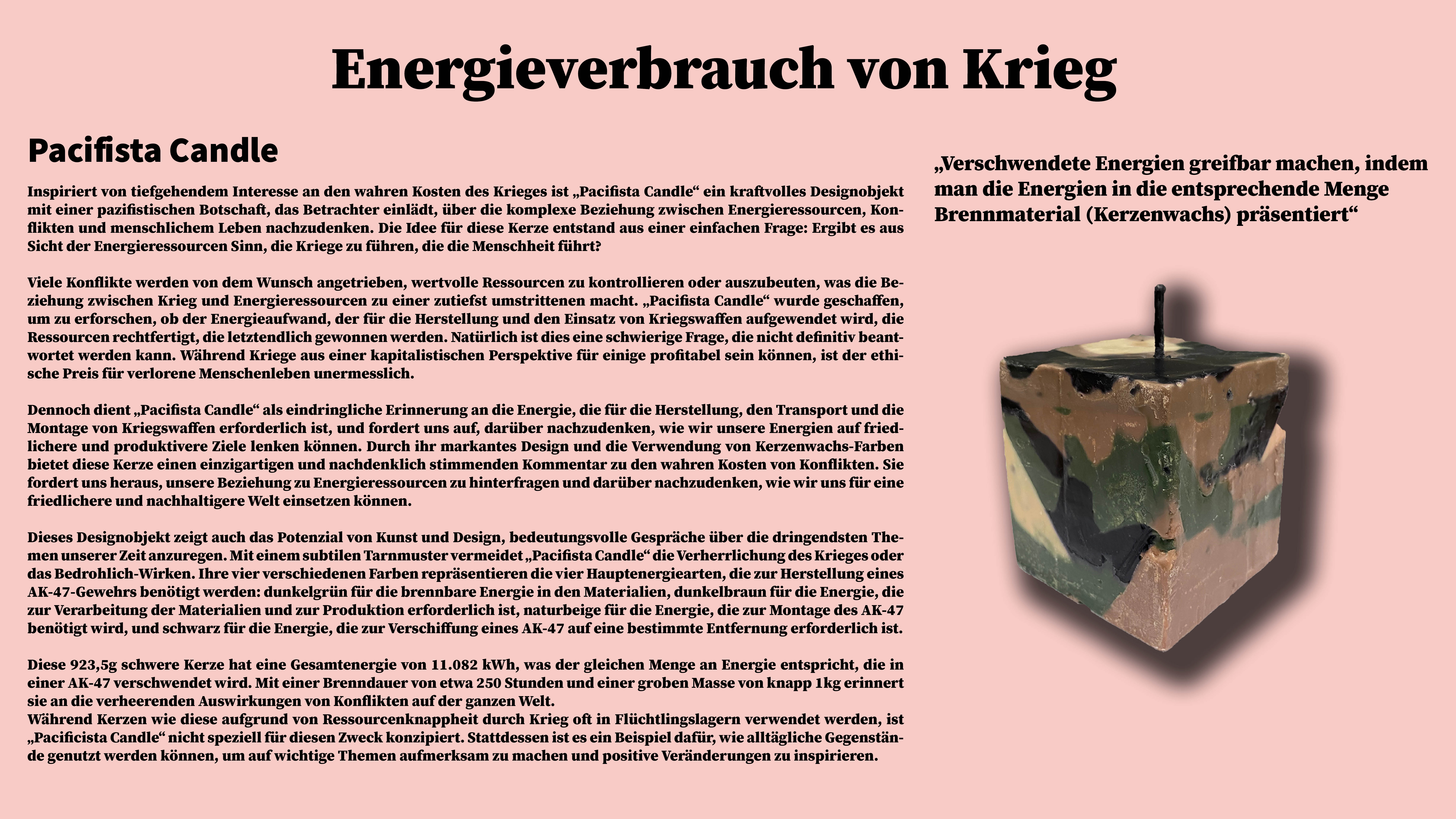 Energieverbrauch von Krieg